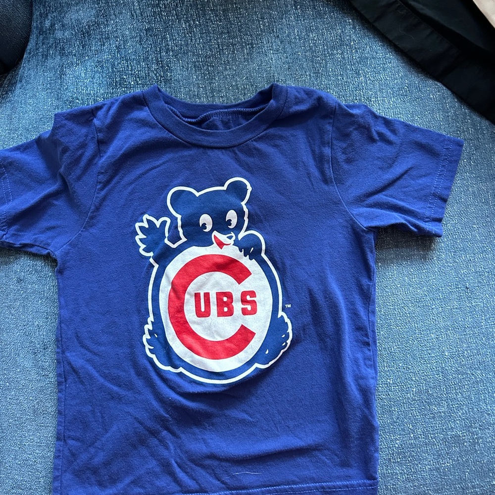 Genuine Merchandise Kids Blue Cubs Bear Tee